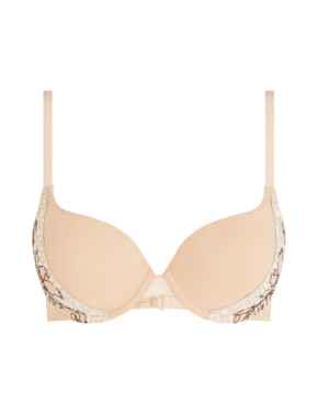 Chantelle Spice Covering T-Shirt Bra Clay Nude