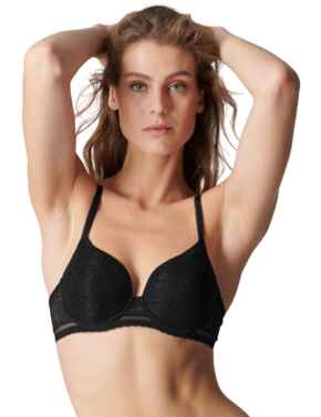 Simone Perele Comete Spacer Plunge Bra Black