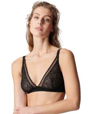 Simone Perele Comete Structured Wireless Bra Black