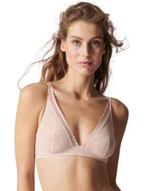 Simone Perele Comete Structured Wireless Bra Rose Sand