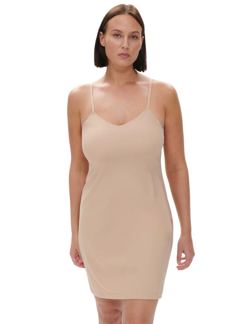 Simone Perele Essentiel Slip Dress Peau Rosee