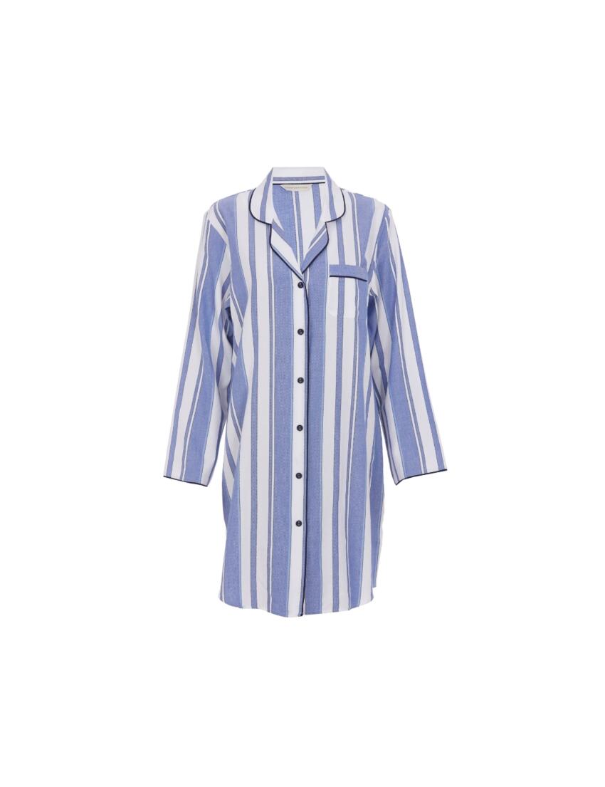 Cyberjammies Alpes Striped Nightshirt Blue Mix