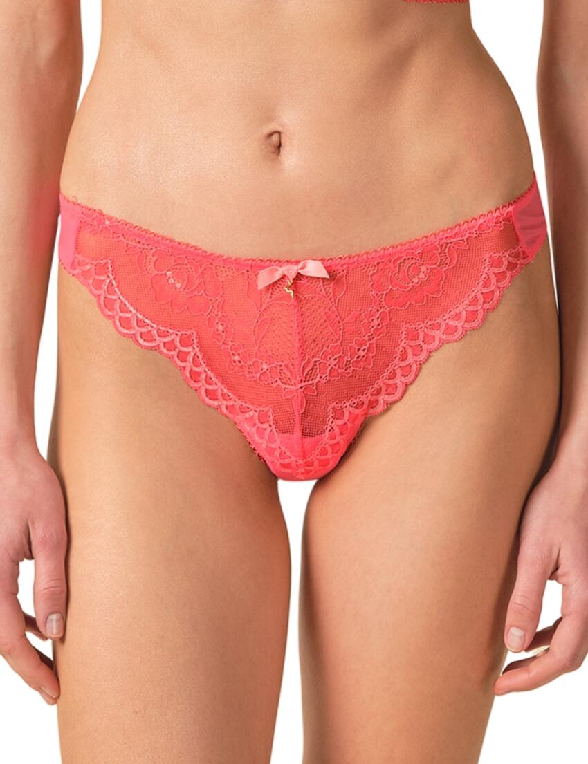 Gossard Superboost Lace Thong Sugar Coral