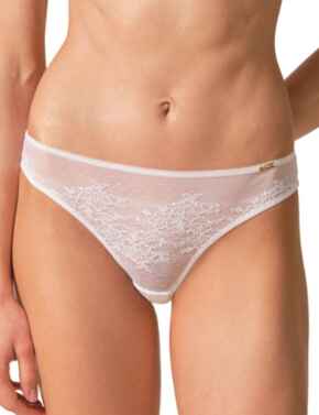 Gossard Glossies Lace Brief White