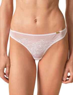 Gossard Glossies Lace Thong White