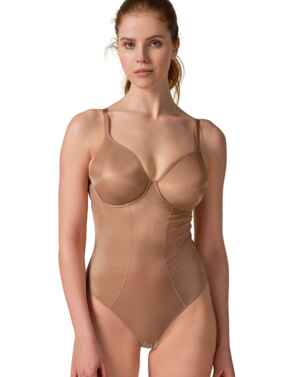 Gossard Glossies Sheer Body Beige