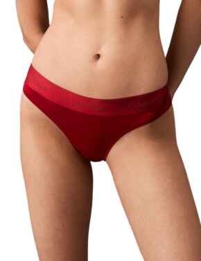 Calvin Klein Modern Cotton Holiday Thong Juneberry