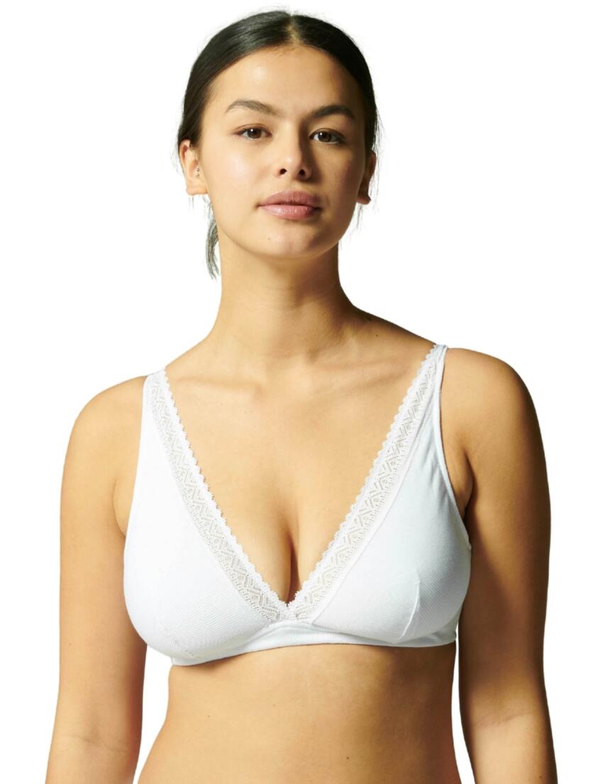 Simone Perele Eugenie Structured Wireless Bra White