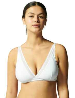 Simone Perele Eugenie Structured Wireless Bra White