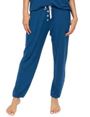 Cyberjammies Harriet Jersey Pyjama Bottoms Teal Blue