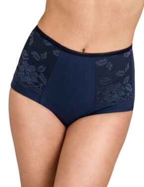 Miss Mary Of Sweden Lovely Lace Panty Girdle Dark Blue