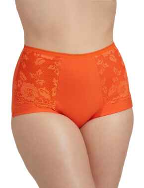 Miss Mary Of Sweden Lovely Lace Panty Girdle Orange 