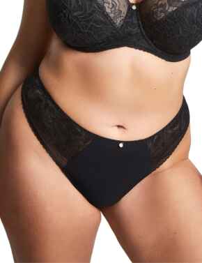 10809 Sculptresse by Panache Dream Thong - 10809 Black 