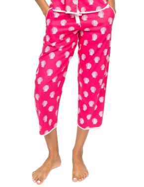 Cyberjammies Sofia Shell Print Pyjama Bottoms Pink Mix