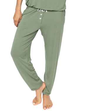 Cyberjammies Lea Jersey Pyjama Bottoms Sage Green