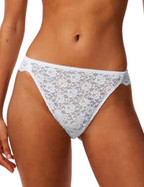 Triumph Amourette High Leg Tai Brief White