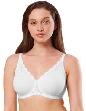 Triumph Amourette Minimiser Bra White 