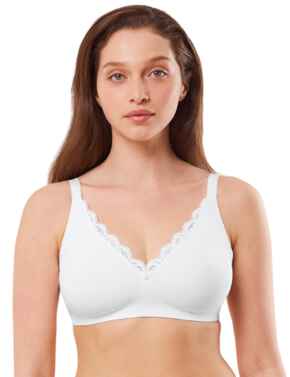 Triumph Amourette Wireless Minimiser Bra White 