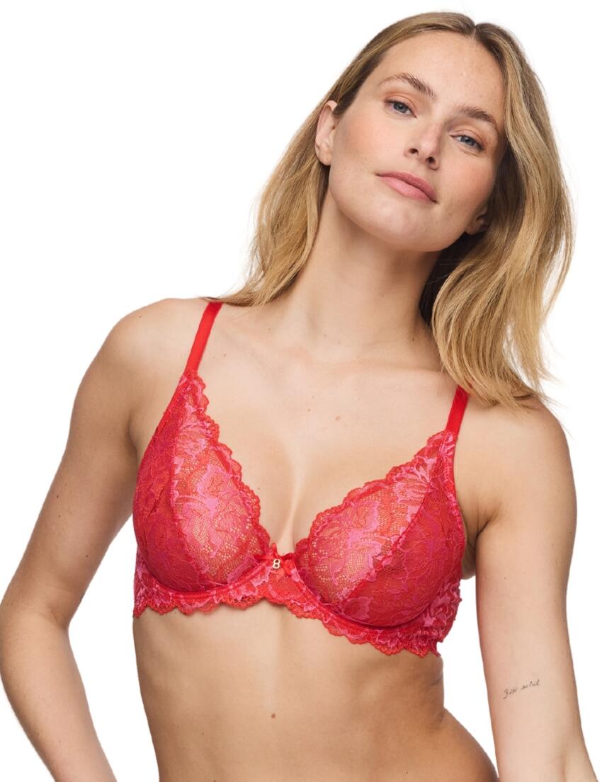 Marie Jo Manyla Plunge Bra Pixie Red