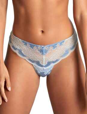 Panache Clara Thong Dusky Blue