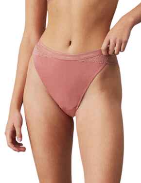 Calvin Klein Modern Lace Tanga Red Grape