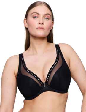 Prima Donna Twist Vivgirl Half Padded Plunge Bra Black