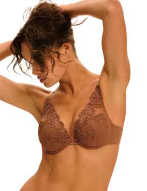 Simone Perele Saga Push-Up Bra Tender Brown 
