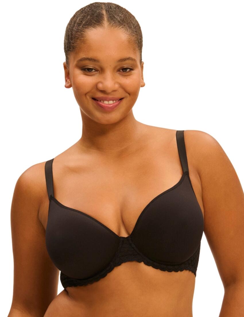 Simone Perele Subtile Plunge Spacer Bra Black 