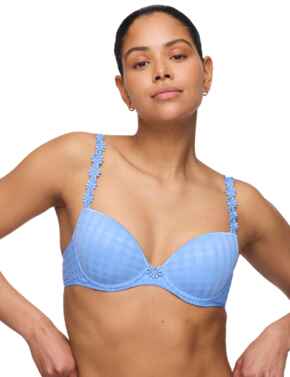 Marie Jo Avero Padded Plunge Bra Santorini Blue