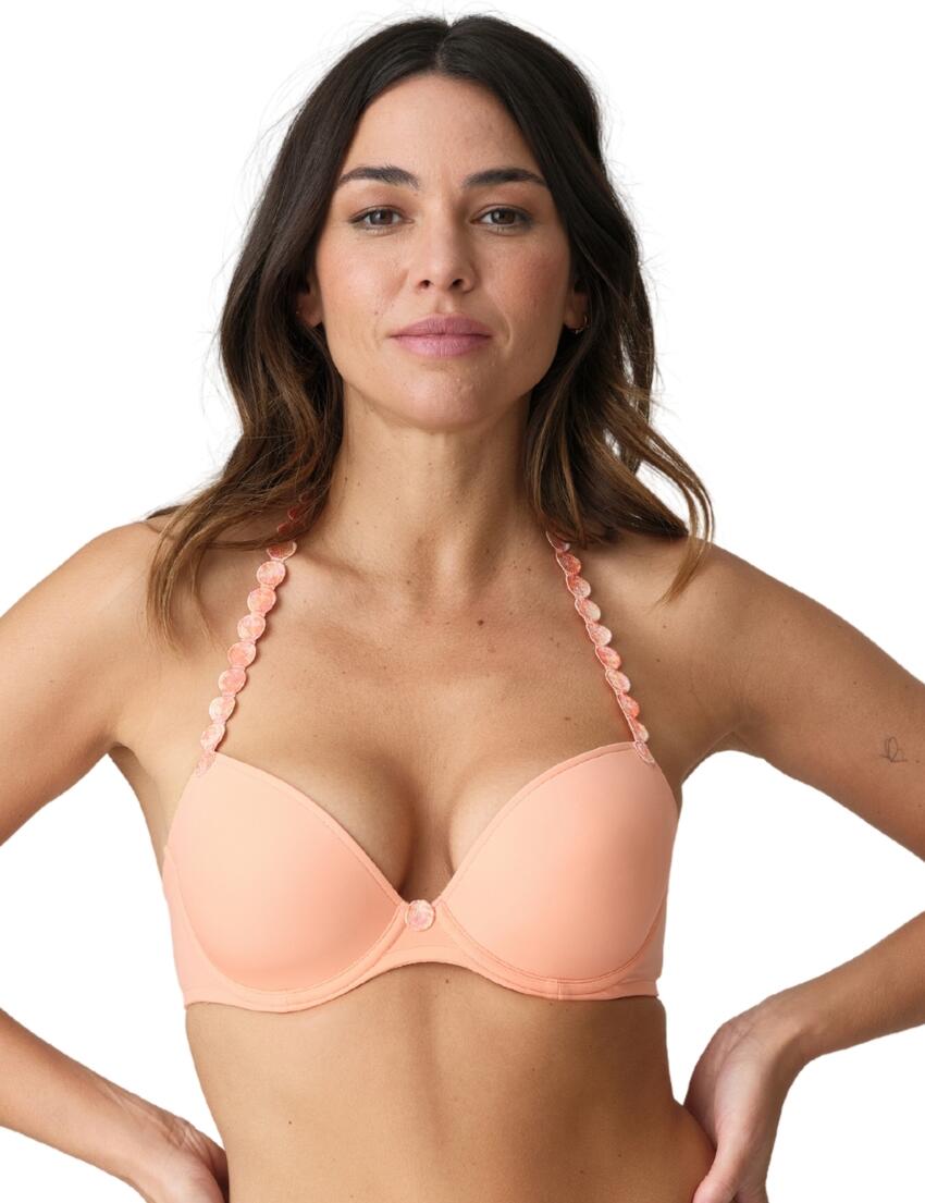 Marie Jo Tom Padded Plunge Bra Papaya Smoothie