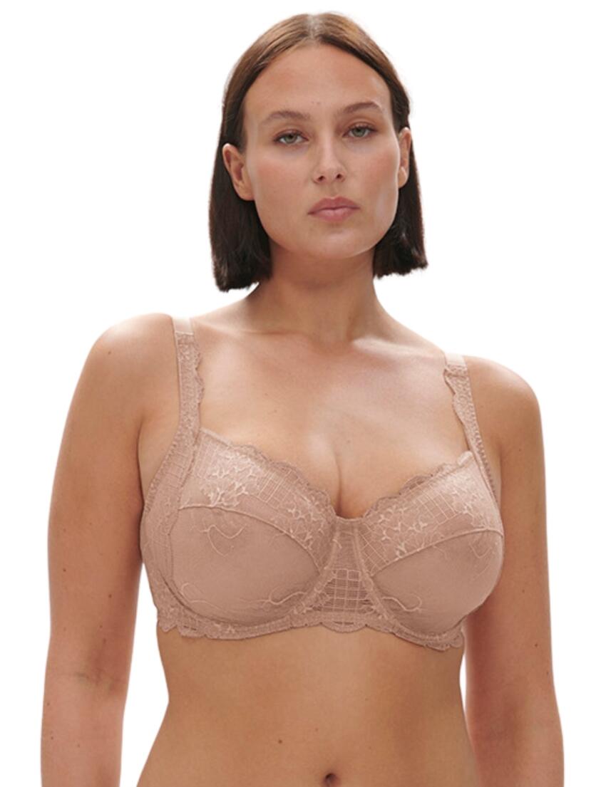 Simone Perele Reve Squared Neckline Full Cup Bra Nude