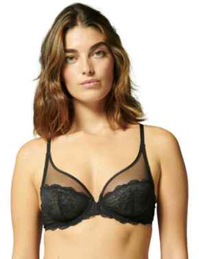 Simone Perele Reve Plunge Bra Black