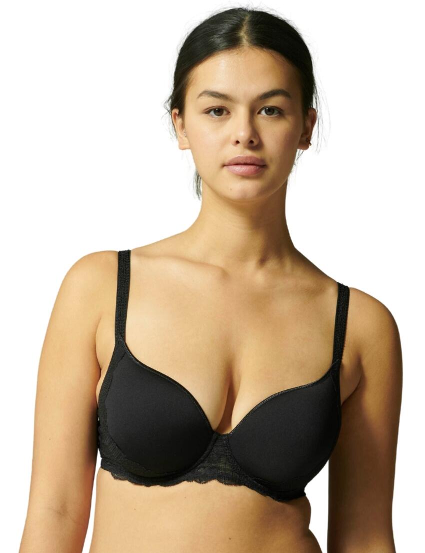 Simone Perele Reve Plunge Spacer Bra Black