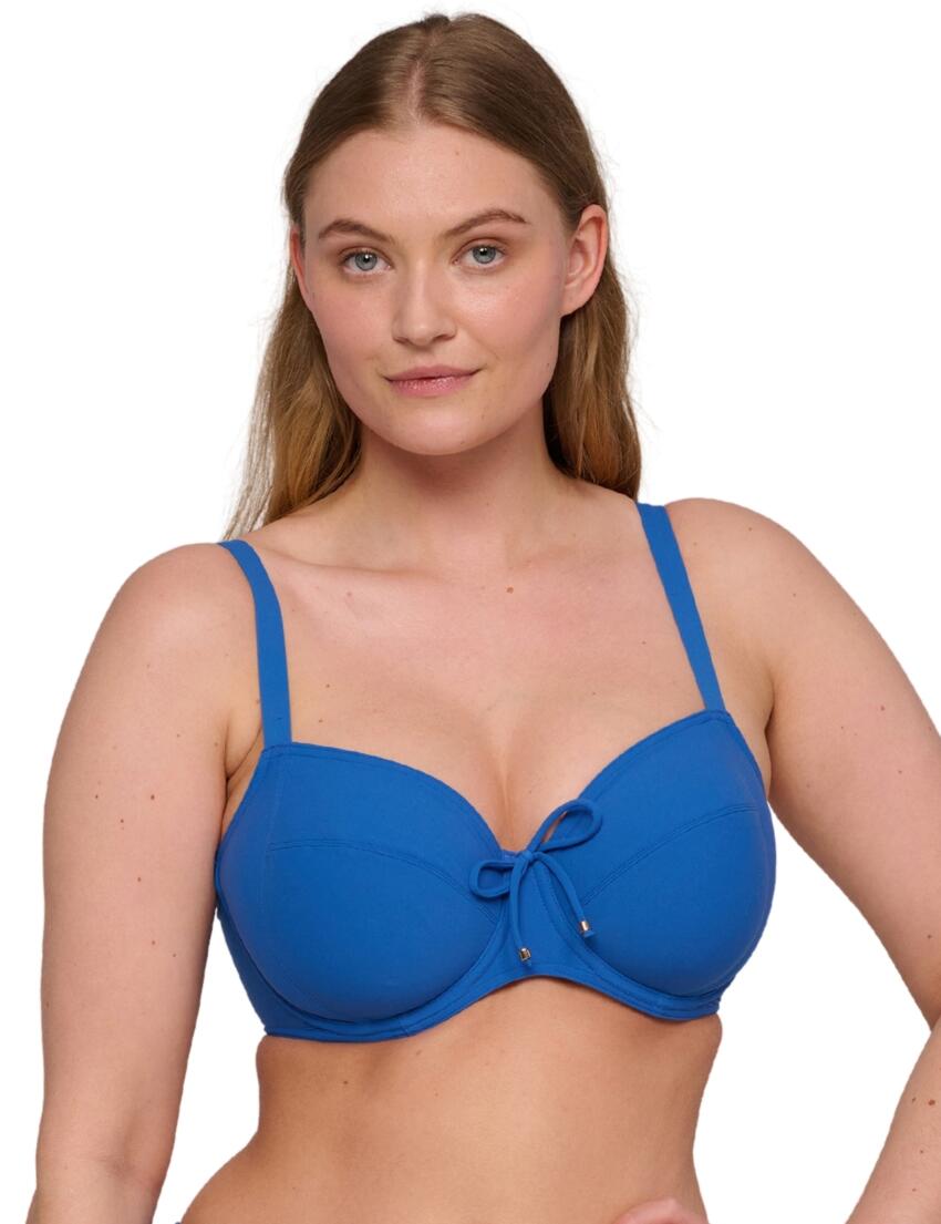 Prima Donna Swim Aswan Full Cup Bikini Top Delphinium Cheer Blue
