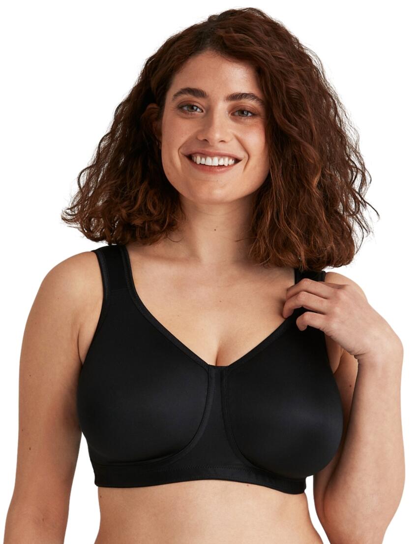 Miss Mary of Sweden Smooth Divide Wireless Bra Black