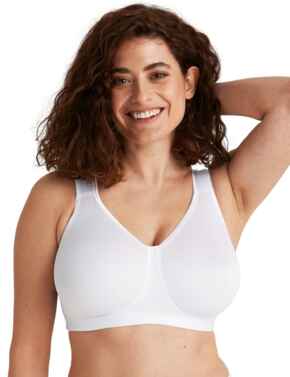 Miss Mary of Sweden Smooth Divide Wireless Bra White