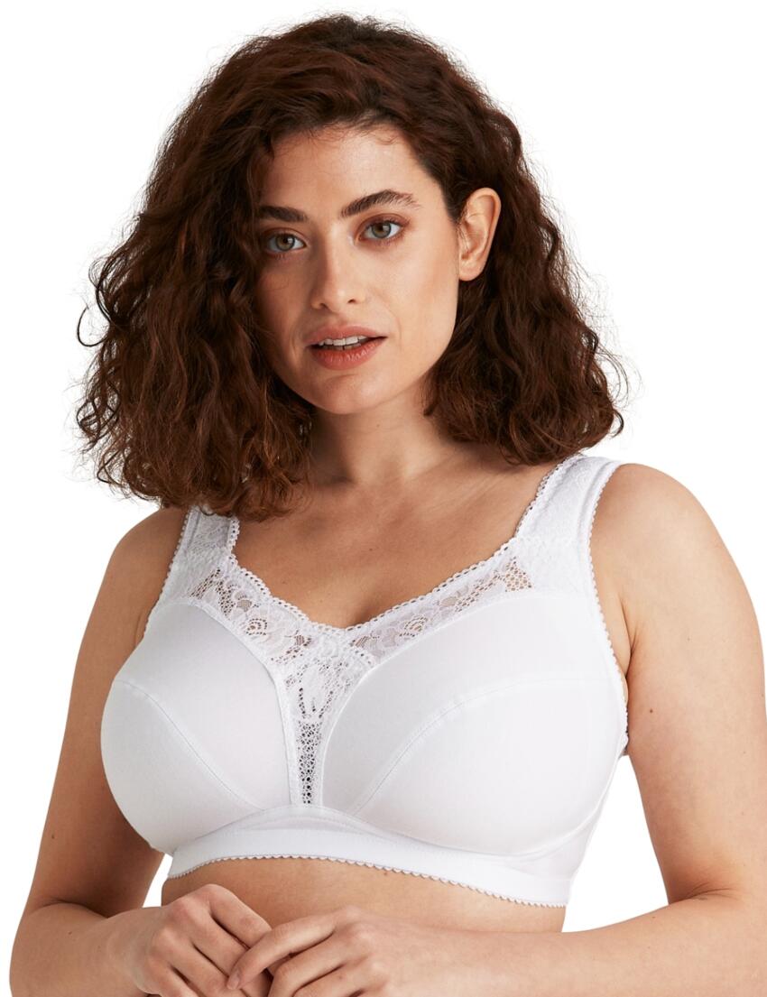 Miss Mary of Sweden Sense BH Wireless Bra White