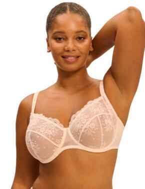 Simone Perele Intrigue Full Cup Support Bra Sakura Pink