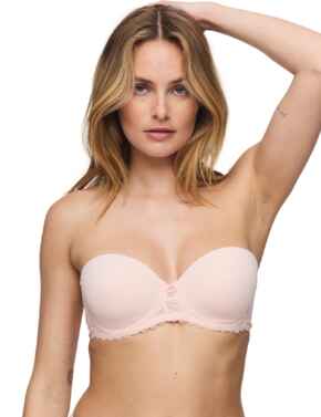 Marie Jo Jadei Padded Strapless Bra Glossy Pink
