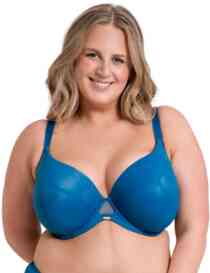 Curvy Kate Lush Full Plunge Bra Peacock Blue