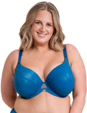 Curvy Kate Lush Full Plunge Bra Peacock Blue