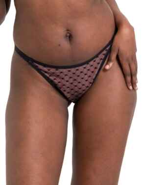 Curvy Kate Boost Heartbreaker Tanga Brief Black/Pink