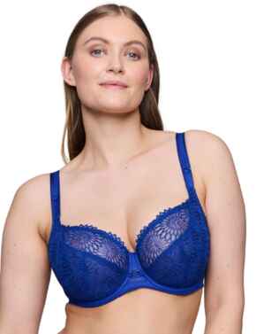 Prima Donna Sophora Tulip Seam Balcony Bra Blue Print