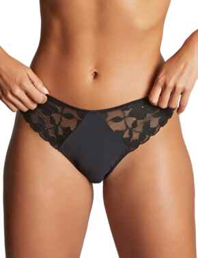 Panache Amour Brazilian Brief Black