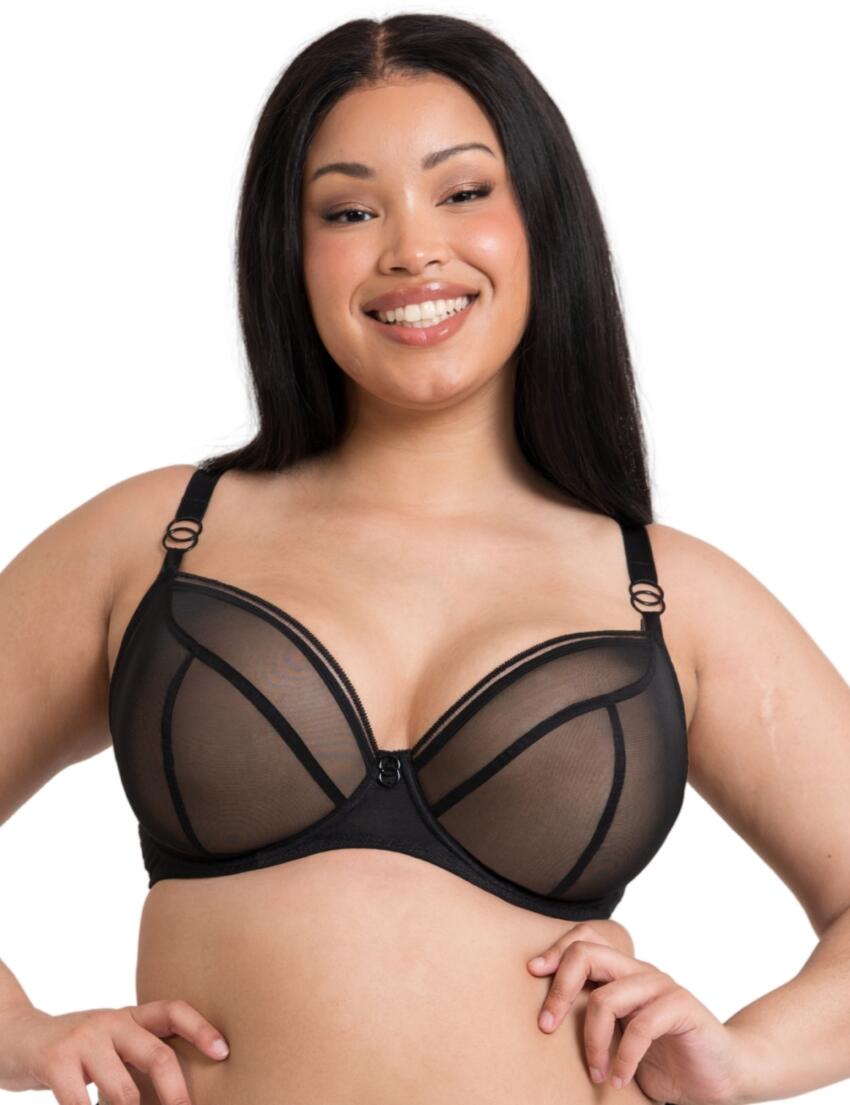 Curvy Kate Lifestyle Plunge Bra Black