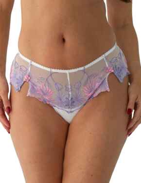 Pour Moi St Tropez Shorty Brief White/Pink/Purple