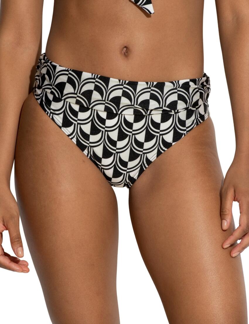 Pour Moi Casablanca Fold Over Bikini Brief Mono