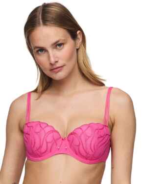 Marie Jo Heleen Padded Balcony Bra Hollywood Pink 
