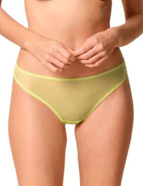 Gossard Glossies Thong Sunny Lime 