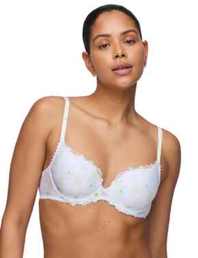 Marie Jo Chen Padded Heartshape Bra White Yacht 